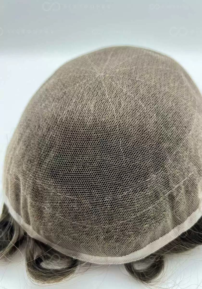 Full Lace | 8‘’x10‘’ 105% Density All Swiss Lace Hair System for Men - Soft, Airy Hold