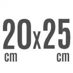 20x25cm