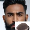 Duro Mono |  6" 130% Density Fine Mono with PU Perimeter and Folded Lace Front Stock Hair System for Men