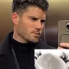 M-Lace |  6" 130% Density Injected Thin Skin Toupee for Men Attached with French Lace and Silk Base Lace