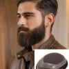 Hollywood | 6" 100% Dichte französische Spitze vorne und oben mit Polyskin im Perimeter | Aufgewertetes Haar