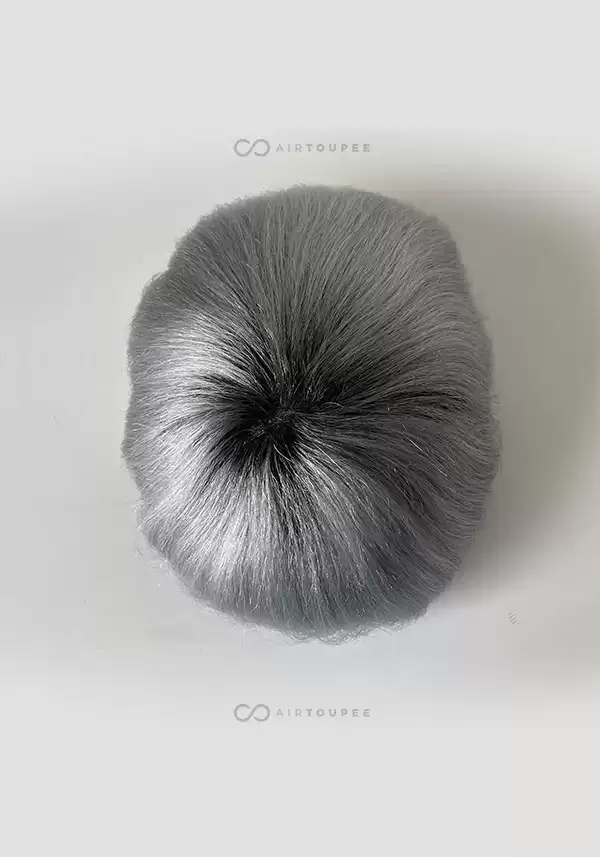 Alle Schweizer Spitze | 1B Grau Ombré Haar 8x10 Zoll geschnitten werden in verschiedenen Größen voller Spitze Basis