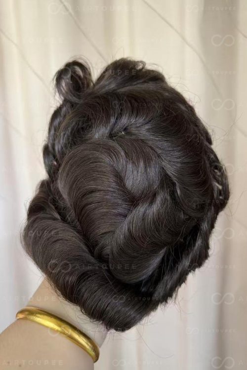 Mono | base size 6x8 inches #2 dark brown color 130% density thick and full can be used for years