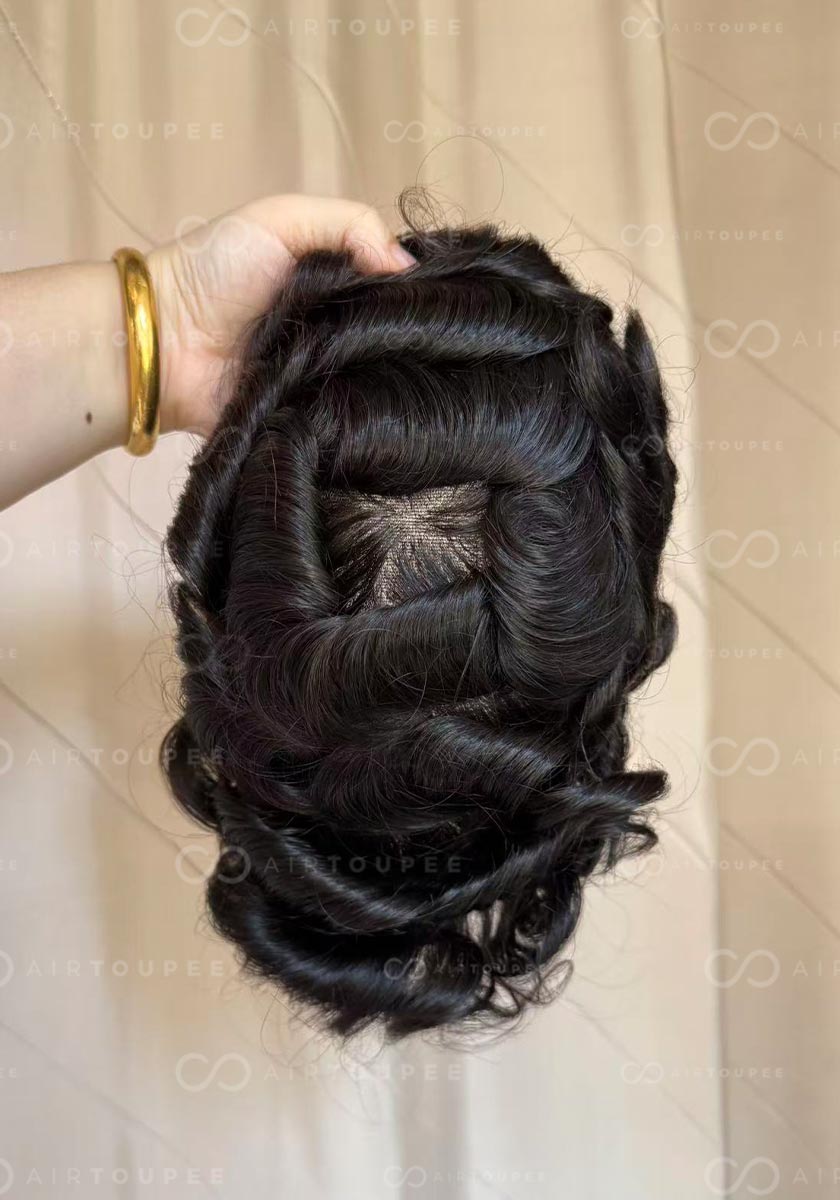 Full Hd lace | Size 8x10 inches can be cut into different sizes 115% density medium black color 1B hairline is bleached