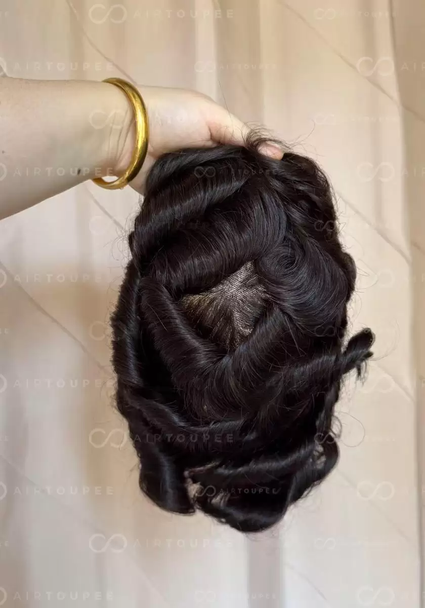 Full Hd lace | Size 8x10 inches can be cut into different sizes 115% density medium black color 1B hairline is bleached