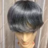 Hollywood | #1B50 6" 100% Density French Lace Front and Top with Polyskin in Perimeter | Upgraded Hair
